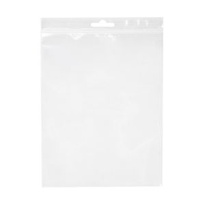 ZE79 2 Mil Crystal Clear Zip Bags – 7” x 9” (Euro Hang Hole)