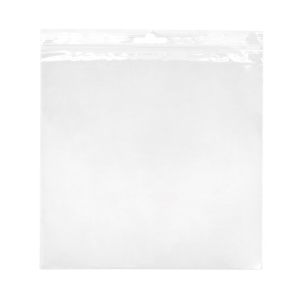 ZE8H 2 Mil Crystal Clear Zip Bags – 8 ½” x 8 ½” (Euro Hang Hole)