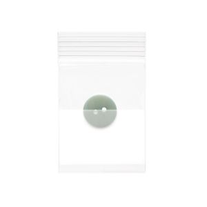 ZWC1H2 2 Mil Crystal Clear Zip Bags – 1 ½” x 2” (White Block)