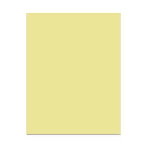 CDS-06 Ashley Cardstock 65# Pastel Yellow - 8 1/2