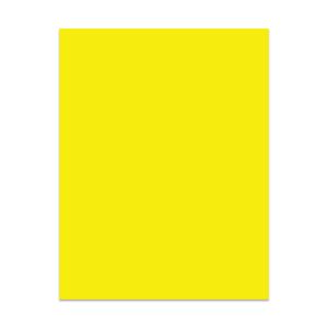 CDS-18 Ashley Cardstock 65# Lemon Yellow - 8 1/2