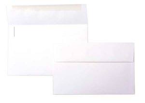 E1K0 White Premium Vellum Envelope – 6” x 9 ½”