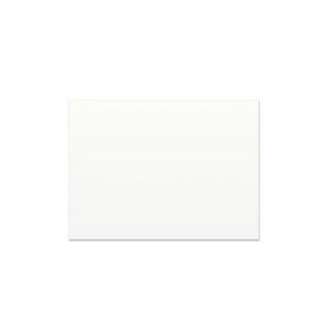 P150 White Vellum Post Card Style Enclosure Card 100# – 2 9/16” x 3 ½”