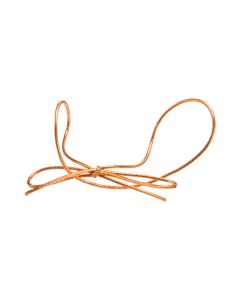 10MC Metallic Copper Elastic Stretch Loop - 10"
