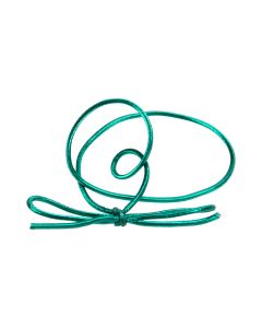 10MGR Metallic Green Elastic Stretch Loop - 10"