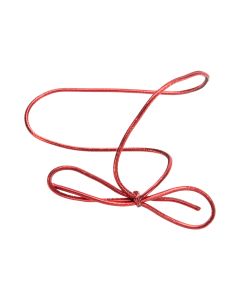 10MR Metallic Red Elastic Stretch Loop - 10"