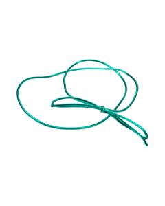 16MGR 16"- Metallic Green Elastic Stretch Loop