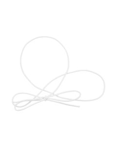 16SW 16"- Solid White Elastic Stretch Loop