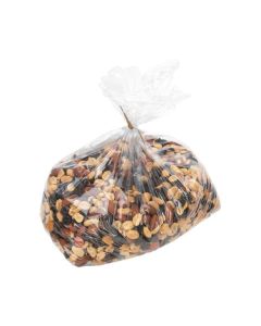 1GE8414 Polyethylene Side Gusset Bags - 8" x 4 1/2" x 14"