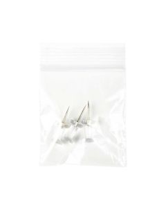 2PE22 2 Mil Polyethylene Zipper Bag – 2” x 2”