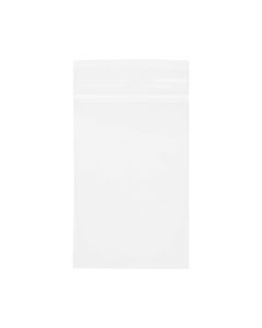 2PE23 2 Mil Polyethylene Zipper Bag – 2” x 3”