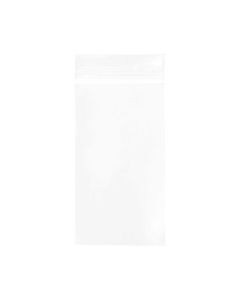 2PE36 2 Mil Polyethylene Zipper Bag – 3” x 6”