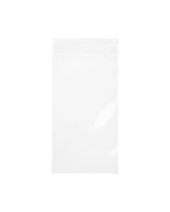 4PE48 4 Mil Polyethylene Zipper Bag – 4” x 8”