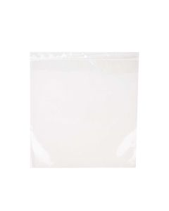 4PR12H 4 Mil Polyethylene Zipper Bag – 12 ½” x 12 ½” (Round Hang Hole)