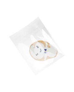 B44M Flap Seal Bags -  4 11/16" x 4 5/8"