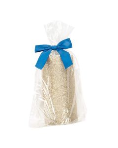 BGB4 Eco Clear Gusset Bag -   5" x 3" x 11 1/2"