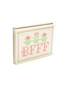 FB25 Crystal Clear Boxes – 5 3/8” x 7 3/8” x 13/16”
