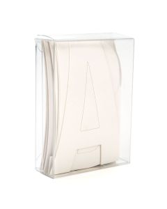 FB93 Crystal Clear Boxes – 2 ¾” x 3 ¾” x 1”