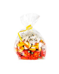 FDAGB1 Crystal Clear Side Gusset Bag – 2 ½” x 2” x 6”