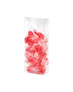 FGPB14 Flat Bottom Gusset Bag with Paper Insert – 3” x 1 ¼” x 8 ¼”