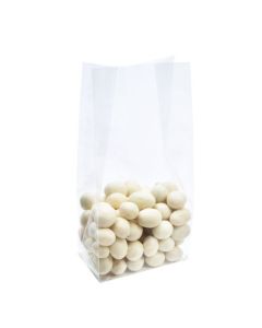 FGPBH6 Heat-Sealable Flat Bottom Gusset Bag with Paper Insert – 3" x 2" x 6 1/2"