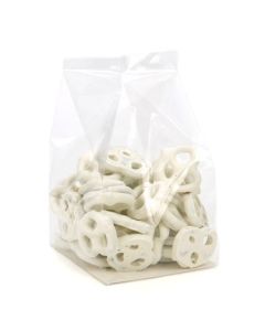 FGPBH9 Heat-Sealable Flat Bottom Gusset Bag with Paper Insert – 4" x 4" x 7"