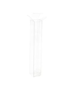FPB289 Crystal Clear Boxes - 5/8" x 5/8" x 4 1/4"