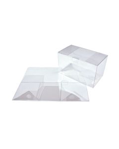 FPLB174 Crystal Clear Pop-N-Lock Boxes – 7” x 4” x 4”