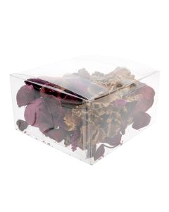 FPLB177 Crystal Clear Pop-N-Lock Boxes – 7 ½” x 7” x 4”