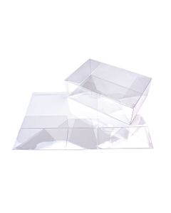 FPLB178 Crystal Clear Pop-N-Lock Boxes – 9 ½” x 6” x 3”