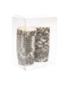 FPLB233 Crystal Clear Pop-N-Lock Boxes – 4 ½” x 3” x 5 7/8”