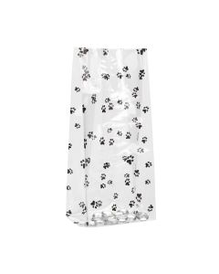 G5PAW Paw Prints Printed Gusset Bag - 5" x 3" x 11 1/2"