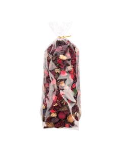 GB19 Crystal Clear Standard Gusset Bag - 6" x 4 " x 18"
