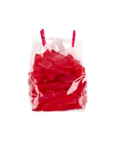 GB6 Crystal Clear Standard Gusset Bag – 3” x 2” x 6 ½”