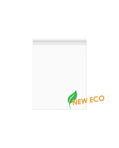 GC5B1 Premium Eco Clear Flap Seal Bags – 4 ⅞” x 6”