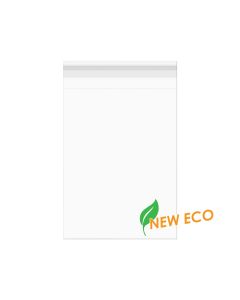 GC75 Premium Eco Clear Flap Seal Bags – 5 7/16” x 7 1/4”