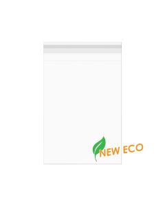 GC7B1 Premium Eco Clear Flap Seal Bags – 5 11/16” x 7 ½”
