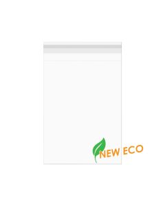 GC7B3 Premium Eco Clear Flap Seal Bags – 5 15/16” x 7 ¾”