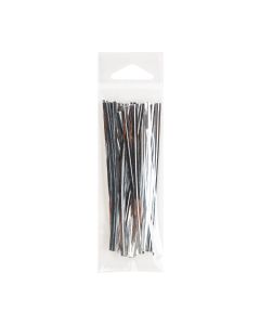 HB1X5 Crystal Clear Hanging Bags Flap Seal – 1 ¾” x 5”