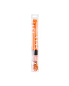 HB214 Crystal Clear Hanging Bags Flap Seal – 2” x 14”