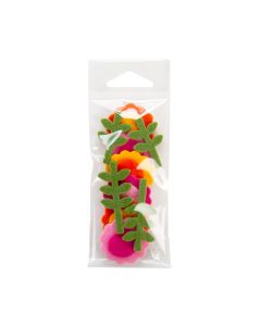 HB2X4E Crystal Clear Hanging Bags Flap Seal – 2” x 4”