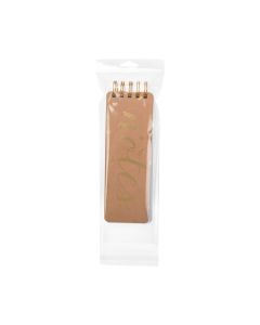 HB4H12 Crystal Clear Hanging Bags Flap Seal –4 ½” x 12”