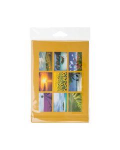HB4X6XL Crystal Clear Hanging Bags Flap Seal –4 5/8” x 6 3/8”