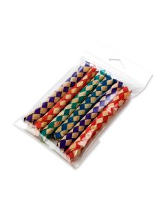 HB4X7 Crystal Clear Hanging Bags Flap Seal –4 ½” x 7 ¾”