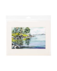 HB8 Crystal Clear Hanging Bags Flap Seal –10 7/16” x 8 ¼”