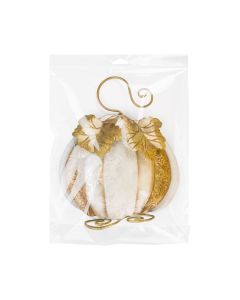 HB9H12 Crystal Clear Hanging Bags Flap Seal –9 ½” x 12”