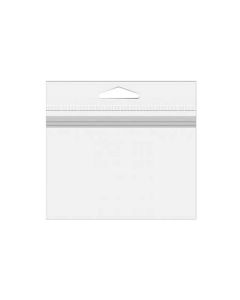 HBT1213 Retail Hang Bag Top Load 1.6 Mil - 12 7/16" x 13"
