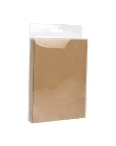 HFB16 Crystal Clear Hanging Box – 4 7/8” x 6 5/8” x 1”
