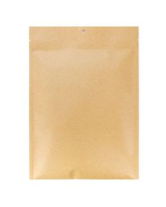 KHS69M Matte Kraft Flat Heat Seal Bag - 6" x 9"