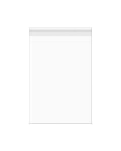 LB711 Laminated Crystal Clear Flap Seal Bags -  7 7/16" x 11"